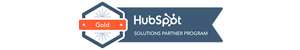 Hubspot Gold Solutions Partner Badge