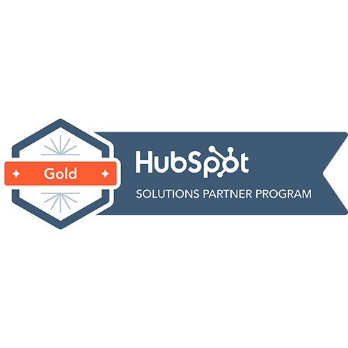 Hubspot Gold Solutions Partner Badge 2